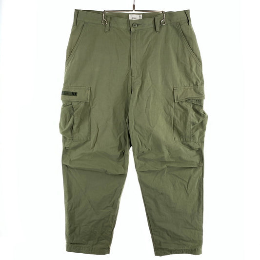 【中古品】【メンズ】 WTAPS 231WVDT-PTM09 NYCO RIPSTOP TROUSERS PANTS ダブルタップス リップストップ トラウザーパンツ ボトムス ブランド 古着 153-260808-gm-04-fuzh サイズ：04 カラー：カーキ 万代Net店