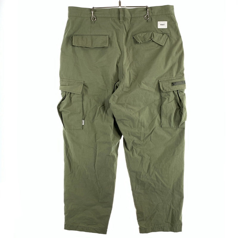 【中古品】【メンズ】 WTAPS 231WVDT-PTM09 NYCO RIPSTOP TROUSERS PANTS ダブルタップス リップストップ トラウザーパンツ ボトムス ブランド 古着 153-260808-gm-04-fuzh サイズ：04 カラー：カーキ 万代Net店
