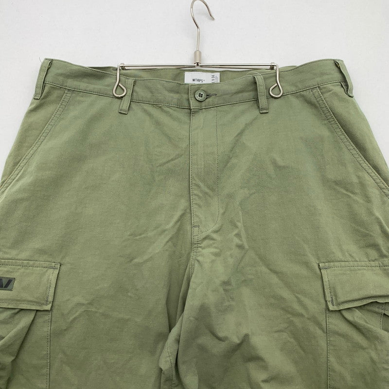 【中古品】【メンズ】 WTAPS 231WVDT-PTM09 NYCO RIPSTOP TROUSERS PANTS ダブルタップス リップストップ トラウザーパンツ ボトムス ブランド 古着 153-260808-gm-04-fuzh サイズ：04 カラー：カーキ 万代Net店