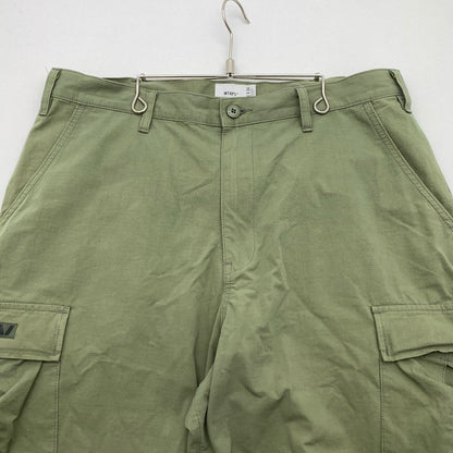 【中古品】【メンズ】 WTAPS 231WVDT-PTM09 NYCO RIPSTOP TROUSERS PANTS ダブルタップス リップストップ トラウザーパンツ ボトムス ブランド 古着 153-260808-gm-04-fuzh サイズ：04 カラー：カーキ 万代Net店