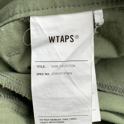 【中古品】【メンズ】 WTAPS 231WVDT-PTM09 NYCO RIPSTOP TROUSERS PANTS ダブルタップス リップストップ トラウザーパンツ ボトムス ブランド 古着 153-260808-gm-04-fuzh サイズ：04 カラー：カーキ 万代Net店