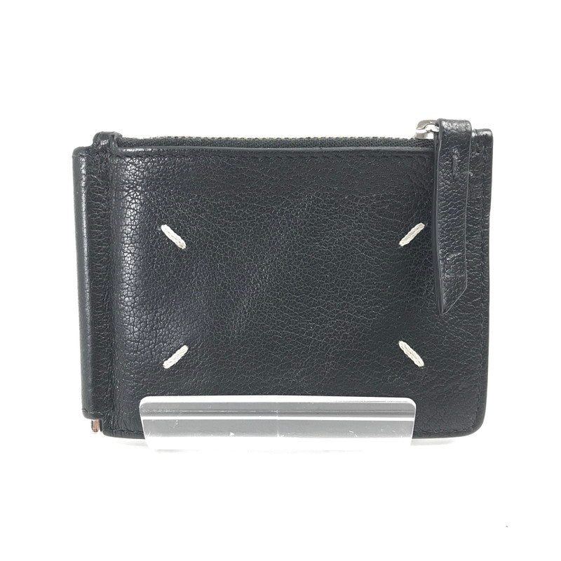 【中古品】【メンズ】 MAISON MARGIELA メゾン マルジェラ SA1UI0004 MONEY CLIP WALLET マネークリップウォレット カラー BLACK 使用感有　財布 181-260808-ky-53-fuzh 万代Net店