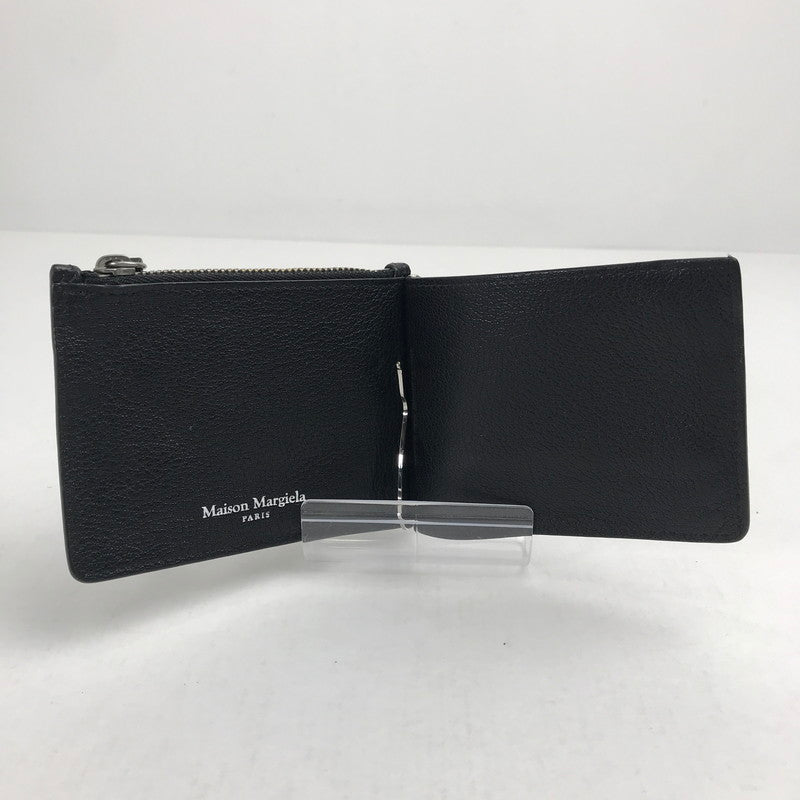 【中古品】【メンズ】 MAISON MARGIELA メゾン マルジェラ SA1UI0004 MONEY CLIP WALLET マネークリップウォレット カラー BLACK 使用感有　財布 181-260808-ky-53-fuzh 万代Net店