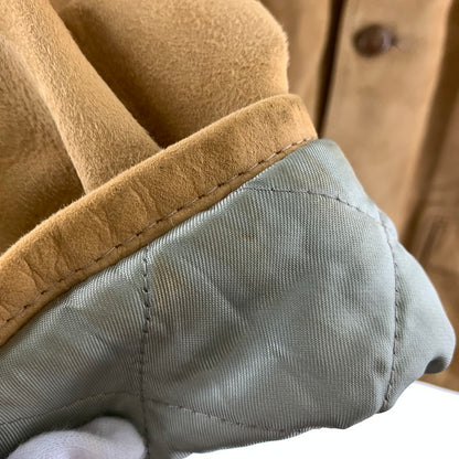 【中古品】【メンズ】 RALPH EDWARDS SPORTSWEAR ラルフ エドワーズ スポーツウェア スウェードジャケット 60年代　 145-261013-ny-16-fuzh サイズ：不明 カラー：キャメル 万代Net店