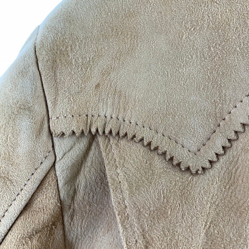 【中古品】【メンズ】 RALPH EDWARDS SPORTSWEAR ラルフ エドワーズ スポーツウェア スウェードジャケット 60年代　 145-261013-ny-16-fuzh サイズ：不明 カラー：キャメル 万代Net店