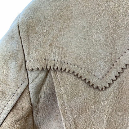 【中古品】【メンズ】 RALPH EDWARDS SPORTSWEAR ラルフ エドワーズ スポーツウェア スウェードジャケット 60年代　 145-261013-ny-16-fuzh サイズ：不明 カラー：キャメル 万代Net店