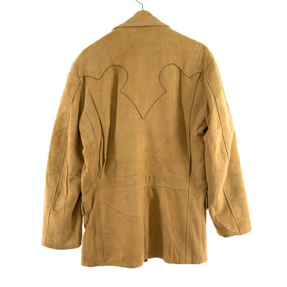 【中古品】【メンズ】 RALPH EDWARDS SPORTSWEAR ラルフ エドワーズ スポーツウェア スウェードジャケット 60年代　 145-261013-ny-16-fuzh サイズ：不明 カラー：キャメル 万代Net店