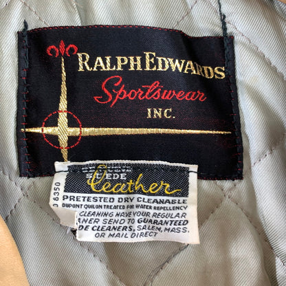 【中古品】【メンズ】 RALPH EDWARDS SPORTSWEAR ラルフ エドワーズ スポーツウェア スウェードジャケット 60年代　 145-261013-ny-16-fuzh サイズ：不明 カラー：キャメル 万代Net店