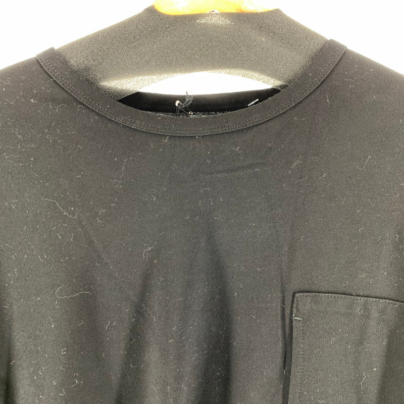【中古品】【メンズ】 TIGHTBOOTH PRODUCTION タイトブース プロダクション THA BLUE HERB COLLAB 7SLEEVE TEE 7分丈 シャツ BLACK SIZE:L アンダーグラウンドVSアマチュア ※毛の付着・脇下に穴あり 142-260818-io-12-fuzh カラー：ブラック 万代Net店