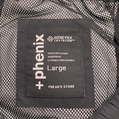 【中古美品】【メンズ】 FREAK’S STORE +PHENIX フリークスストア プラスフェニックス ゴアテックス SHORT PANTS 231-1412 ショートパンツ ハーフパンツ ボトムス 古着 158-260809-mh-08-fuzh サイズ：L カラー：ブラック 万代Net店