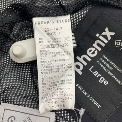 【中古美品】【メンズ】 FREAK’S STORE +PHENIX フリークスストア プラスフェニックス ゴアテックス SHORT PANTS 231-1412 ショートパンツ ハーフパンツ ボトムス 古着 158-260809-mh-08-fuzh サイズ：L カラー：ブラック 万代Net店