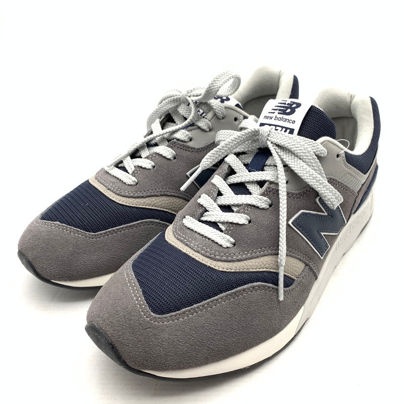 【中古美品】【メンズ】 NEW BALANCE ニューバランス CM997HAX スニーカー スニーカー 靴 162-260926-gm-15-fuzh サイズ：28cm カラー：グレー ネイビー 万代Net店