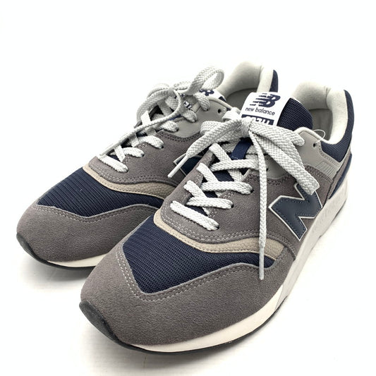 【中古美品】【メンズ】 NEW BALANCE ニューバランス CM997HAX スニーカー スニーカー 靴 162-260926-gm-15-fuzh サイズ：28cm カラー：グレー ネイビー 万代Net店