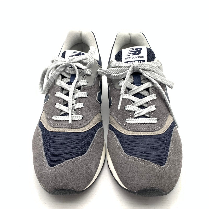 【中古美品】【メンズ】 NEW BALANCE ニューバランス CM997HAX スニーカー スニーカー 靴 162-260926-gm-15-fuzh サイズ：28cm カラー：グレー ネイビー 万代Net店