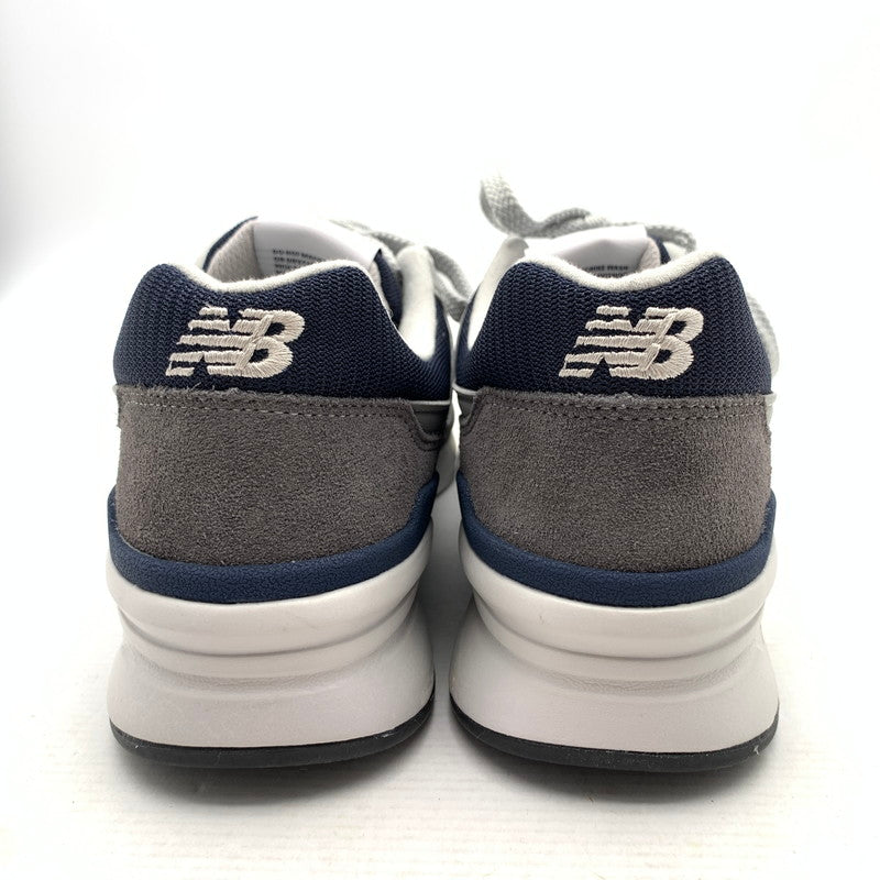 【中古美品】【メンズ】 NEW BALANCE ニューバランス CM997HAX スニーカー スニーカー 靴 162-260926-gm-15-fuzh サイズ：28cm カラー：グレー ネイビー 万代Net店