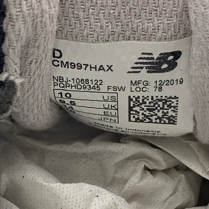 【中古美品】【メンズ】 NEW BALANCE ニューバランス CM997HAX スニーカー スニーカー 靴 162-260926-gm-15-fuzh サイズ：28cm カラー：グレー ネイビー 万代Net店