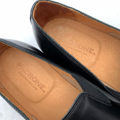 【中古品】【メンズ】 PADRONE パドローネ THE STANDARD LINE PN8054-2202-25A SIDE GORE SHOES BLACK SIZE:42 箱有 サイドゴア シューズ ※シワ・踵内側ベタつき・箱傷み有 靴 164-260811-io-61-fuzh カラー：ブラック 万代Net店