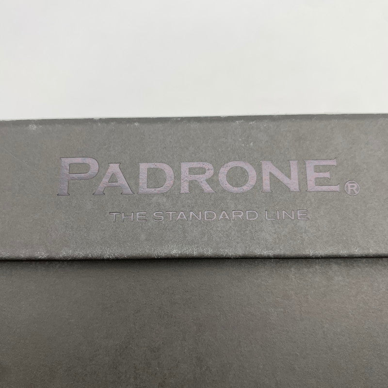 【中古品】【メンズ】 PADRONE パドローネ THE STANDARD LINE PN8054-2202-25A SIDE GORE SHOES BLACK SIZE:42 箱有 サイドゴア シューズ ※シワ・踵内側ベタつき・箱傷み有 靴 164-260811-io-61-fuzh カラー：ブラック 万代Net店