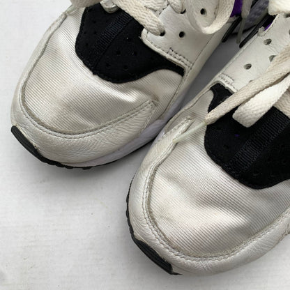 【中古品】【レディース】 NIKE ナイキ AH8049-001 AIR HUARACHE RUN 91 QS WHITE.PURPLE SIZE:23.5cm スニーカー 靴 ※使用感あり 166-260811-io-64-fuzh カラー：ホワイトパープル 万代Net店