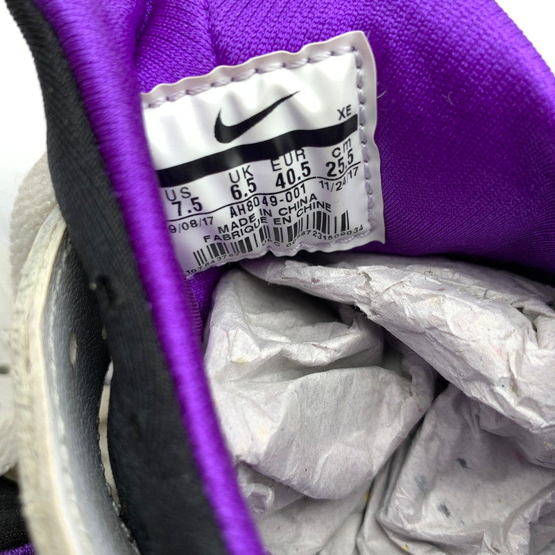 【中古品】【レディース】 NIKE ナイキ AH8049-001 AIR HUARACHE RUN 91 QS WHITE.PURPLE SIZE:23.5cm スニーカー 靴 ※使用感あり 166-260811-io-64-fuzh カラー：ホワイトパープル 万代Net店