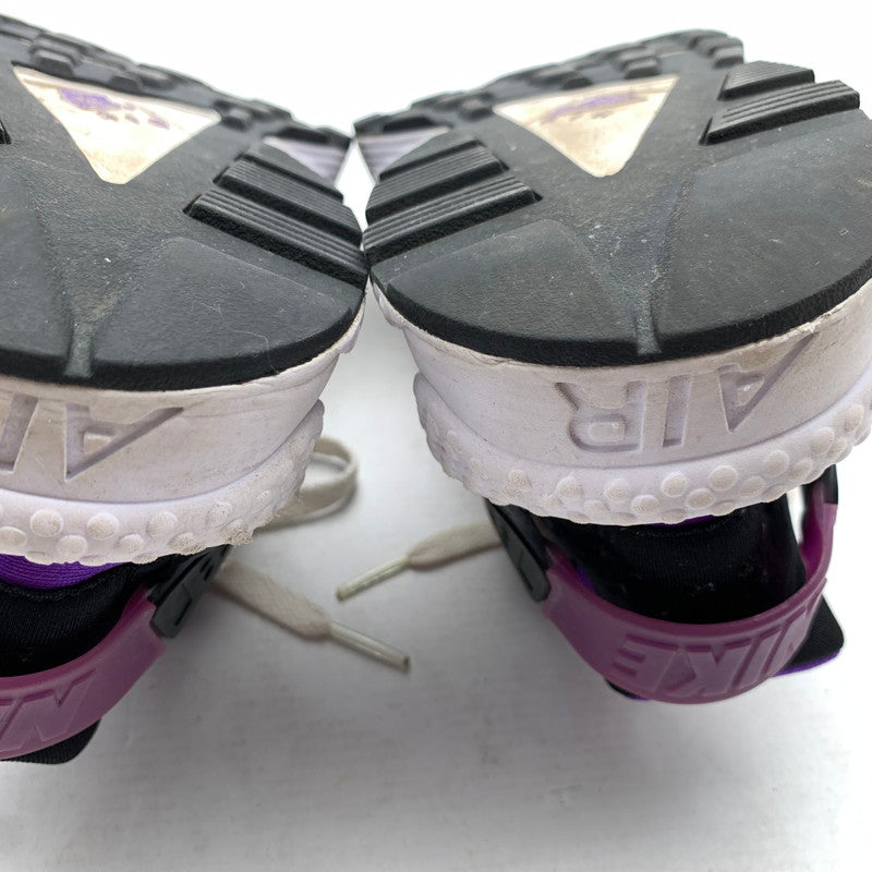 【中古品】【レディース】 NIKE ナイキ AH8049-001 AIR HUARACHE RUN 91 QS WHITE.PURPLE SIZE:23.5cm スニーカー 靴 ※使用感あり 166-260811-io-64-fuzh カラー：ホワイトパープル 万代Net店