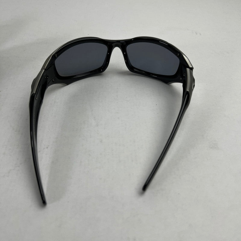 【中古品】【メンズ】 OAKLEY オークリー 03-304 PITBOSS SUNGLASSES カラーBLACK ガンメタ ケースZIP破損あり サングラス 203-260809-ky-10-fuz 万代Net店