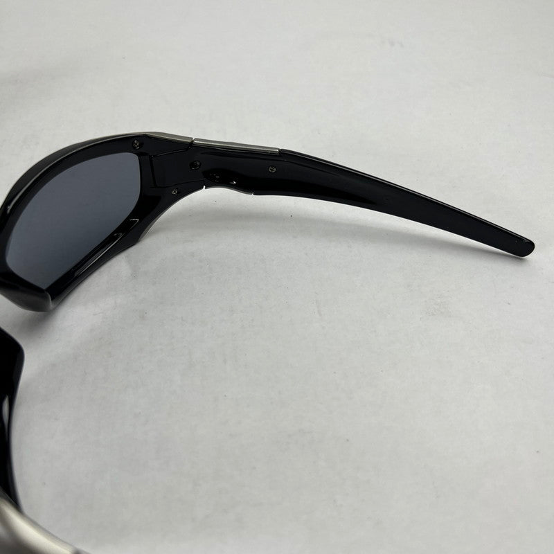 【中古品】【メンズ】 OAKLEY オークリー 03-304 PITBOSS SUNGLASSES カラーBLACK ガンメタ ケースZIP破損あり サングラス 203-260809-ky-10-fuz 万代Net店