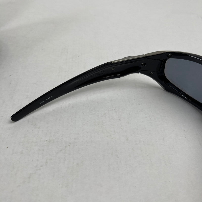 【中古品】【メンズ】 OAKLEY オークリー 03-304 PITBOSS SUNGLASSES カラーBLACK ガンメタ ケースZIP破損あり サングラス 203-260809-ky-10-fuz 万代Net店