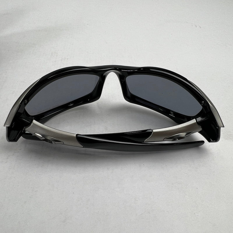 【中古品】【メンズ】 OAKLEY オークリー 03-304 PITBOSS SUNGLASSES カラーBLACK ガンメタ ケースZIP破損あり サングラス 203-260809-ky-10-fuz 万代Net店
