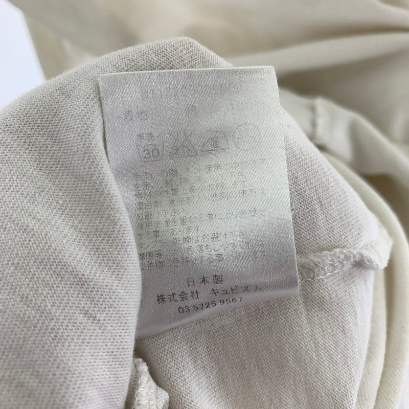 【中古品】【メンズ】 VISVIM ビズビム 0118105009006 SUBLIG CREW 3-PACK S S HW(WIDE) Tシャツ WHITE SIZE:2 ※シミあり 142-260917-io-25-fuzh カラー：ホワイト 万代Net店
