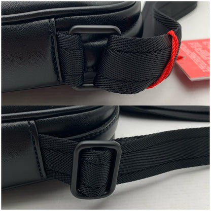【中古美品】【メンズ】 DIESEL ディーゼル Dロゴプレート ショルダーバッグ クロスボディバッグ タグ付 カバン 188-260809-mh-09-fuzh カラー：ブラック 万代Net店