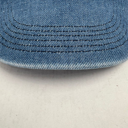 【中古品】【メンズ】 SUPREME シュプリーム Sロゴ デニムキャップ PIGMENT S LOGO 6‐PANEL DENIM カラーBLUE 24FW 帽子 185-260809-ky-11-fuz 万代Net店