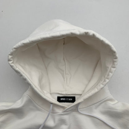 【中古品】【メンズ】 WIND AND SEA ウィンダンシー WDS-SEA-21A-01 21AW SEA HOODIE パーカー フーディ トップス 古着 142-260809-mh-03-fuzh サイズ：L カラー：ホワイト 万代Net店