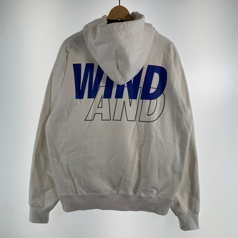 【中古品】【メンズ】 WIND AND SEA ウィンダンシー WDS-SEA-21A-01 21AW SEA HOODIE パーカー フーディ トップス 古着 142-260809-mh-03-fuzh サイズ：L カラー：ホワイト 万代Net店