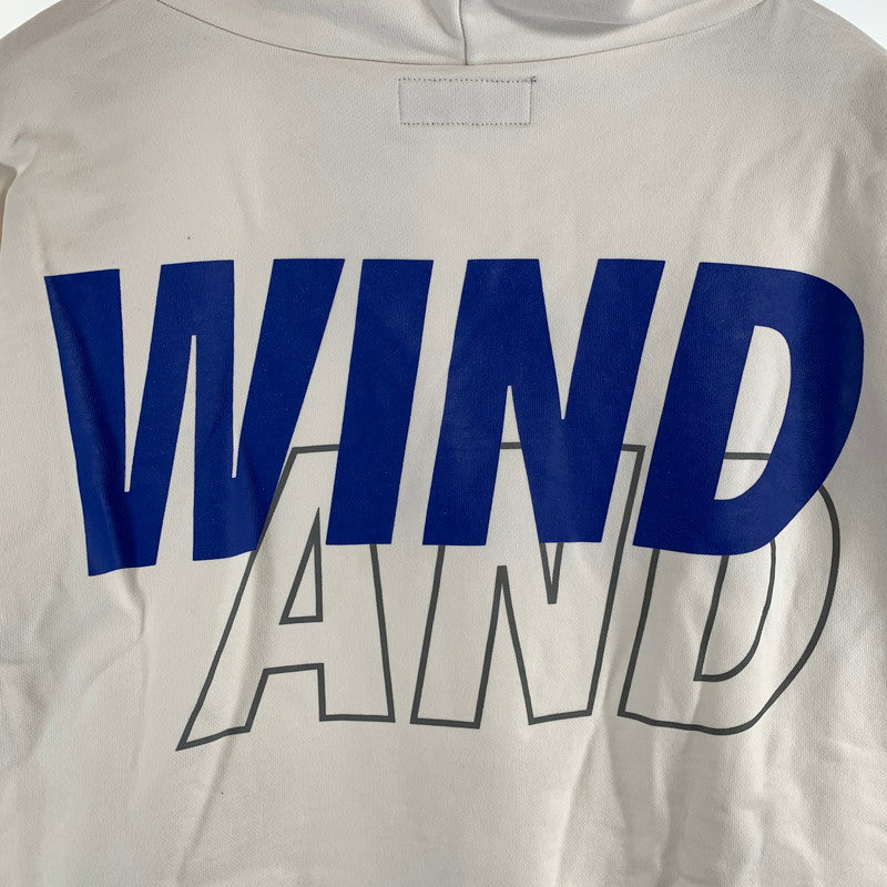 【中古品】【メンズ】 WIND AND SEA ウィンダンシー WDS-SEA-21A-01 21AW SEA HOODIE パーカー フーディ トップス 古着 142-260809-mh-03-fuzh サイズ：L カラー：ホワイト 万代Net店