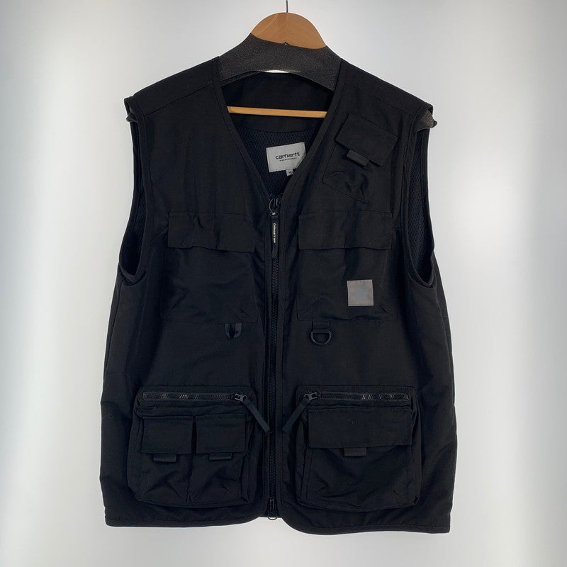【中古品】【メンズ】 CARHARTT カーハート WIP ELMWOOD VEST エルムウッド ベスト トップス 古着 145-260809-mh-06-fuzh サイズ：M カラー：ブラック 万代Net店