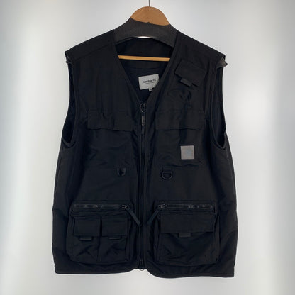 【中古品】【メンズ】 CARHARTT カーハート WIP ELMWOOD VEST エルムウッド ベスト トップス 古着 145-260809-mh-06-fuzh サイズ：M カラー：ブラック 万代Net店