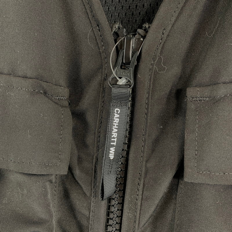 【中古品】【メンズ】 CARHARTT カーハート WIP ELMWOOD VEST エルムウッド ベスト トップス 古着 145-260809-mh-06-fuzh サイズ：M カラー：ブラック 万代Net店