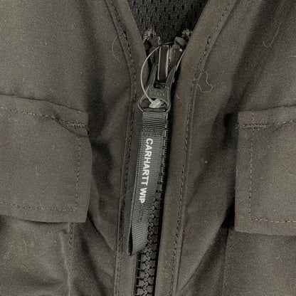 【中古品】【メンズ】 CARHARTT カーハート WIP ELMWOOD VEST エルムウッド ベスト トップス 古着 145-260809-mh-06-fuzh サイズ：M カラー：ブラック 万代Net店