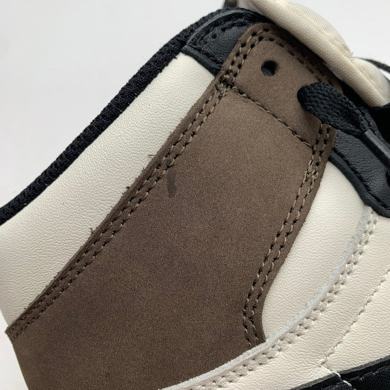 【中古品】【メンズ】 NIKE ナイキ 555088-105 AIR JORDAN 1 HIGH OG "SAIL DARK MOCHA BLACK" エアジョーダン1 ハイ セイル スニーカー 靴 160-260809-mh-12-fuzh サイズ：26.5cm カラー：ダークモカ・ブラック 万代Net店
