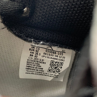 【中古品】【メンズ】 NIKE ナイキ 555088-105 AIR JORDAN 1 HIGH OG "SAIL DARK MOCHA BLACK" エアジョーダン1 ハイ セイル スニーカー 靴 160-260809-mh-12-fuzh サイズ：26.5cm カラー：ダークモカ・ブラック 万代Net店