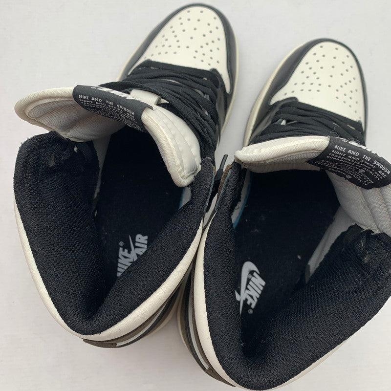 【中古品】【メンズ】 NIKE ナイキ 555088-105 AIR JORDAN 1 HIGH OG "SAIL DARK MOCHA BLACK" エアジョーダン1 ハイ セイル スニーカー 靴 160-260809-mh-12-fuzh サイズ：26.5cm カラー：ダークモカ・ブラック 万代Net店