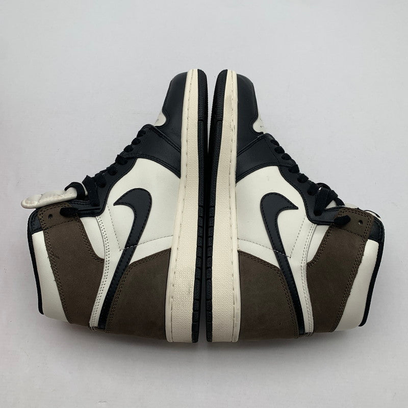 【中古品】【メンズ】 NIKE ナイキ 555088-105 AIR JORDAN 1 HIGH OG "SAIL DARK MOCHA BLACK" エアジョーダン1 ハイ セイル スニーカー 靴 160-260809-mh-12-fuzh サイズ：26.5cm カラー：ダークモカ・ブラック 万代Net店