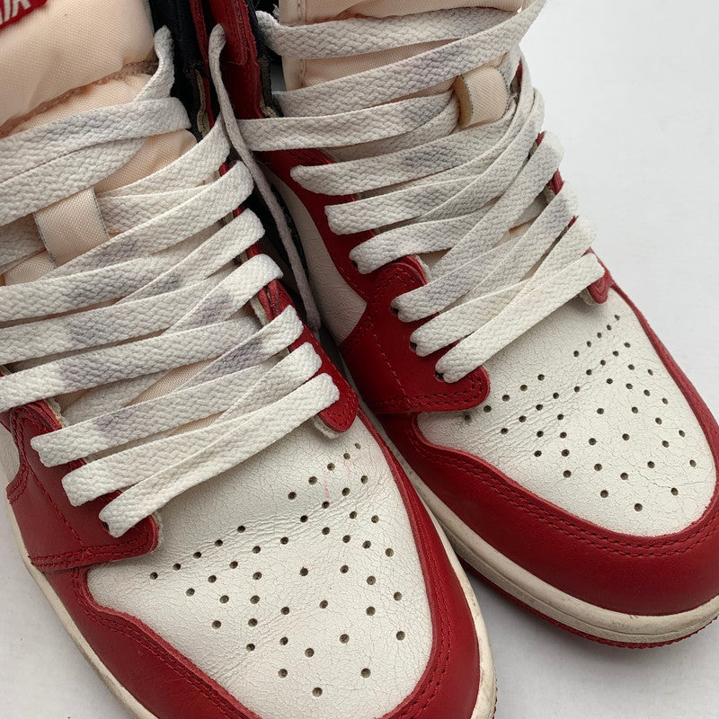 【中古品】【メンズ】 NIKE ナイキ DZ5485-612 AIR JORDAN 1 HIGH OG LOST＆FOUND CHICAGO AJ 1 エアジョーダン1 ハイ シカゴ スニーカー 靴 160-260809-mh-11-fuzh サイズ：26.5cm カラー：ホワイト・レッド 万代Net店