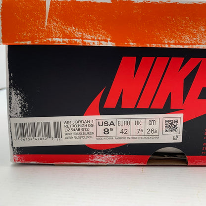【中古品】【メンズ】 NIKE ナイキ DZ5485-612 AIR JORDAN 1 HIGH OG LOST＆FOUND CHICAGO AJ 1 エアジョーダン1 ハイ シカゴ スニーカー 靴 160-260809-mh-11-fuzh サイズ：26.5cm カラー：ホワイト・レッド 万代Net店