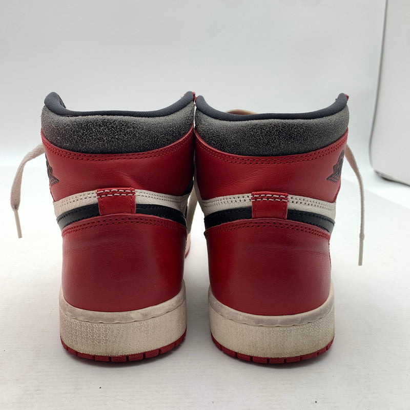 【中古品】【メンズ】 NIKE ナイキ DZ5485-612 AIR JORDAN 1 HIGH OG LOST＆FOUND CHICAGO AJ 1 エアジョーダン1 ハイ シカゴ スニーカー 靴 160-260809-mh-11-fuzh サイズ：26.5cm カラー：ホワイト・レッド 万代Net店