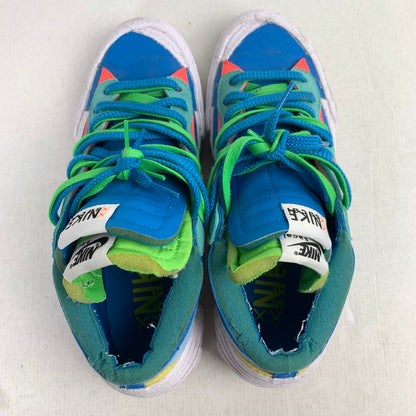 【中古品】【メンズ】 NIKE ナイキ DM7901-400 ×KAWS×SACAI BLAZER LOW NEPTUNE BLUE スニーカー 靴 27.0cm ※使用感あり 160-260903-io-06-fuzh カラー：ブルー 万代Net店