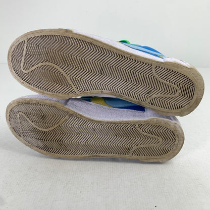 【中古品】【メンズ】 NIKE ナイキ DM7901-400 ×KAWS×SACAI BLAZER LOW NEPTUNE BLUE スニーカー 靴 27.0cm ※使用感あり 160-260903-io-06-fuzh カラー：ブルー 万代Net店