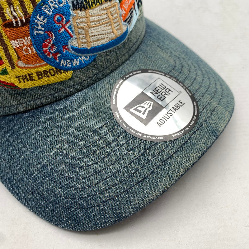 【中古品】【メンズ】 NEWERA ニューエラ 9FORTY CAP INDIGO A-FRAME NYC 帽子 キャップ ※汚れあり 185-260811-io-52-fuzh カラー：インディゴ 万代Net店