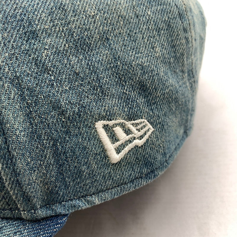 【中古品】【メンズ】 NEWERA ニューエラ 9FORTY CAP INDIGO A-FRAME NYC 帽子 キャップ ※汚れあり 185-260811-io-52-fuzh カラー：インディゴ 万代Net店